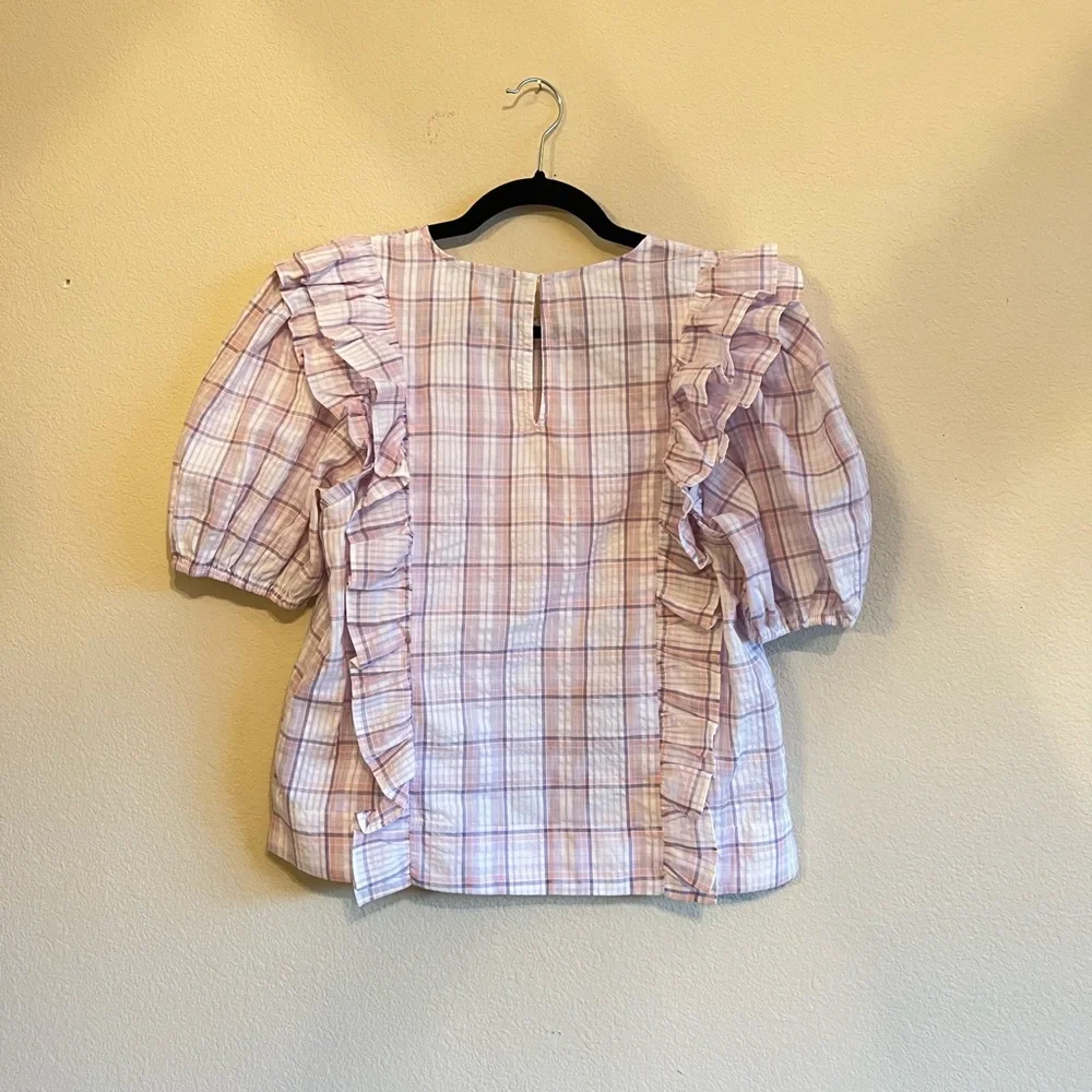 Worn once English factory purple top - Picture 3 of 3